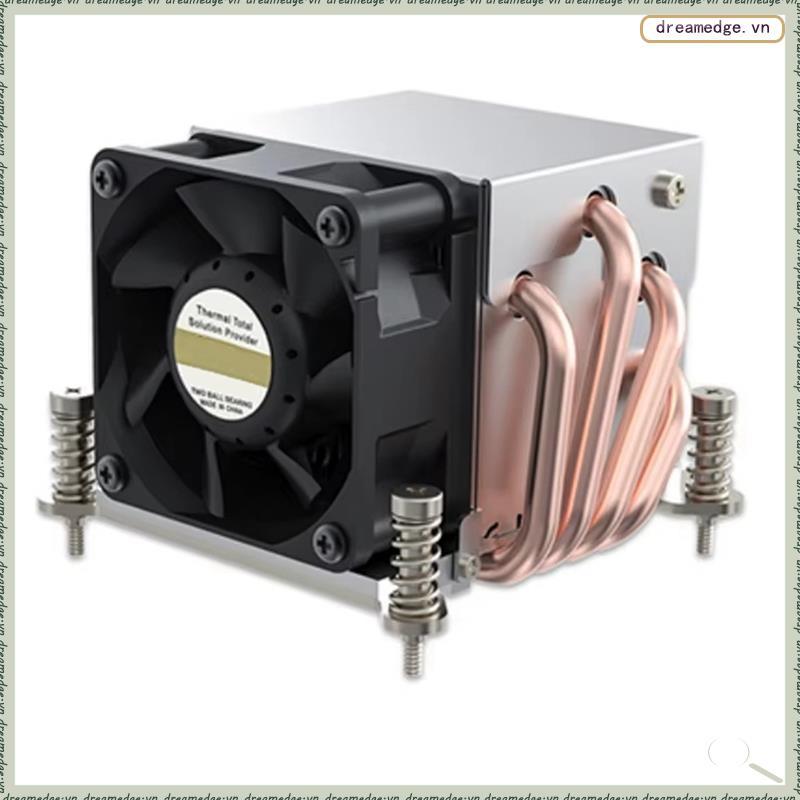 [dreamedge] Tản Nhiệt Máy Chủ Tản Nhiệt LGA2011-R63 4 Ống Nhiệt 150W Loại 80mm X 80mm