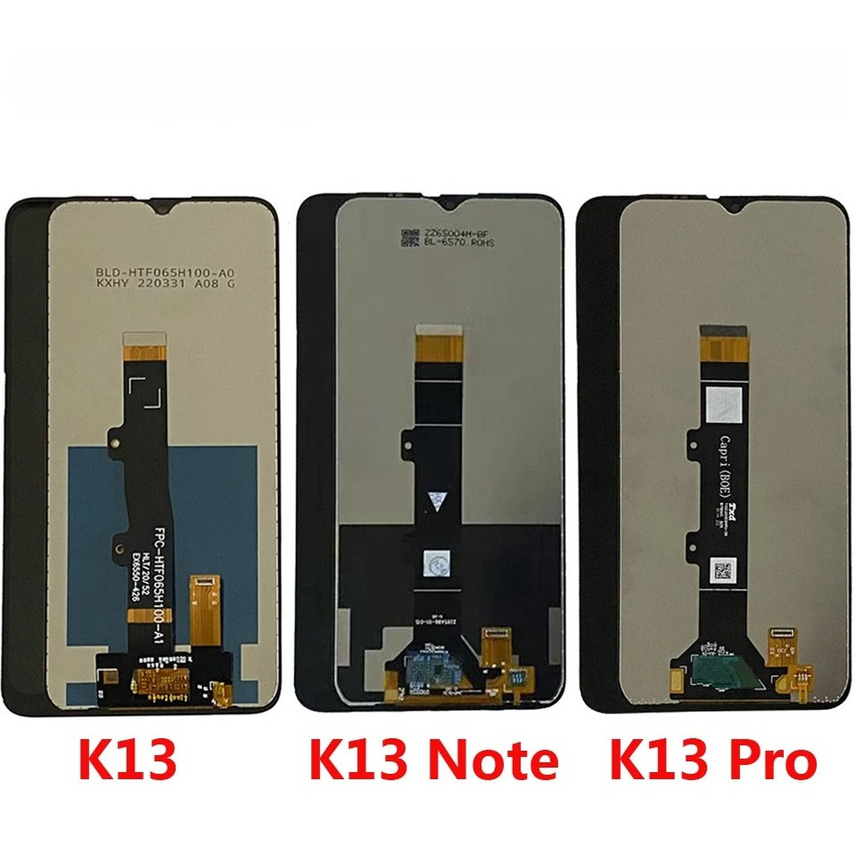 Dành cho Lenovo K13 Note k13 k13 pro Màn hình LCD Màn hình cảm ứng