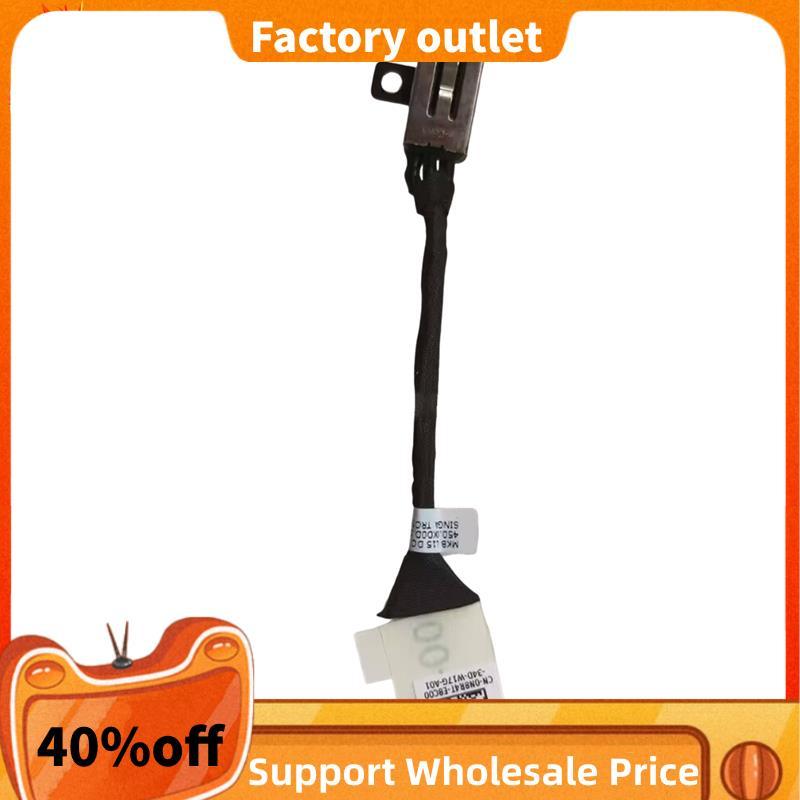 3510 Laptop Sạc Cáp Mềm 0N8R4T DC Jack Nguồn Cáp Linh Kiện Thay Thế 1 Cái