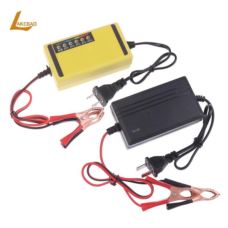 [LAKEBAO] Bộ sạc 12V 4AH-20AH Bộ sạc sửa chữa xung điện 220V Pin axit chì khô ướt Màn hình LED Bộ sạ