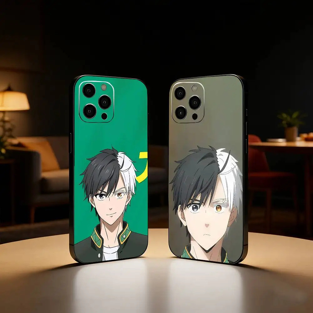 TP-1 A-Anime W-Wind Breaker S-Sakura Ốp Điện Thoại iPhone17,16,15,14,13,12 Plus, Max Soft Silicone Đ