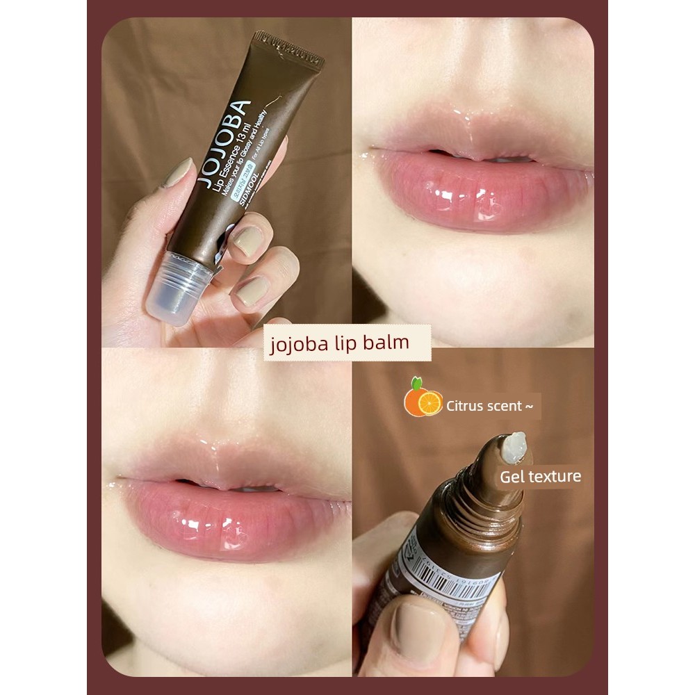 son dưỡng môi JOJOBA Lip Balm Hàn Quốc JOJOBA Oil Lip Balm Dưỡng Ẩm Dưỡng Ẩm Phai Màu Môi Chống Khô 