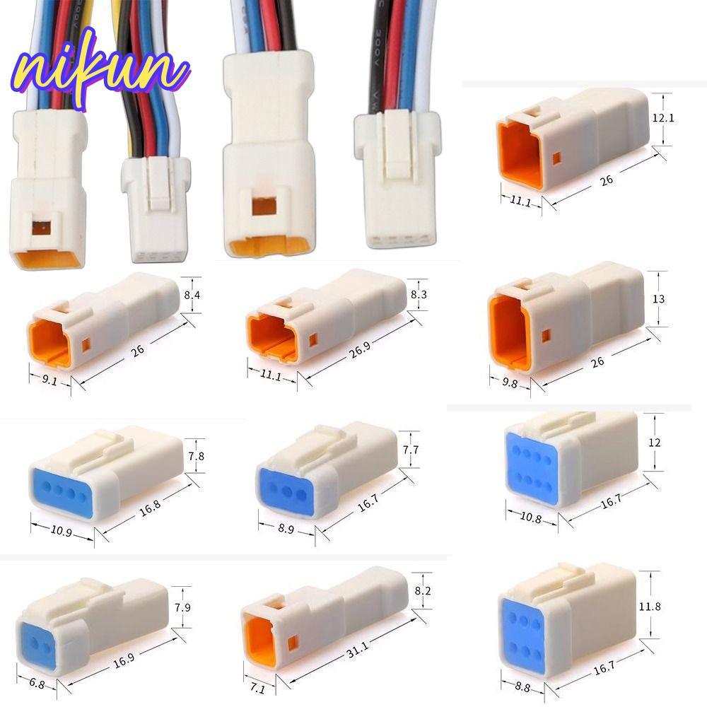 NIKUN JST JWPF Nam Nữ Mông Cắm, 03R-JWPF-VSLE-S JWPF-VSLE-S Đầu Nối Cáp Chống Thấm Nước Ô Tô, Điện 2