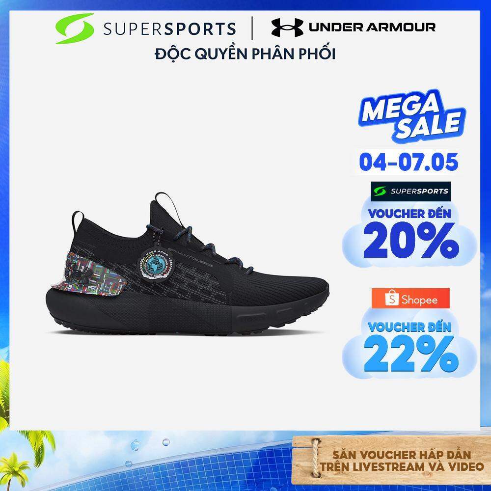 Giày Chạy Bộ Unisex Under Armour Phantom 3 Se Black History Month - Đen - 3027279-001