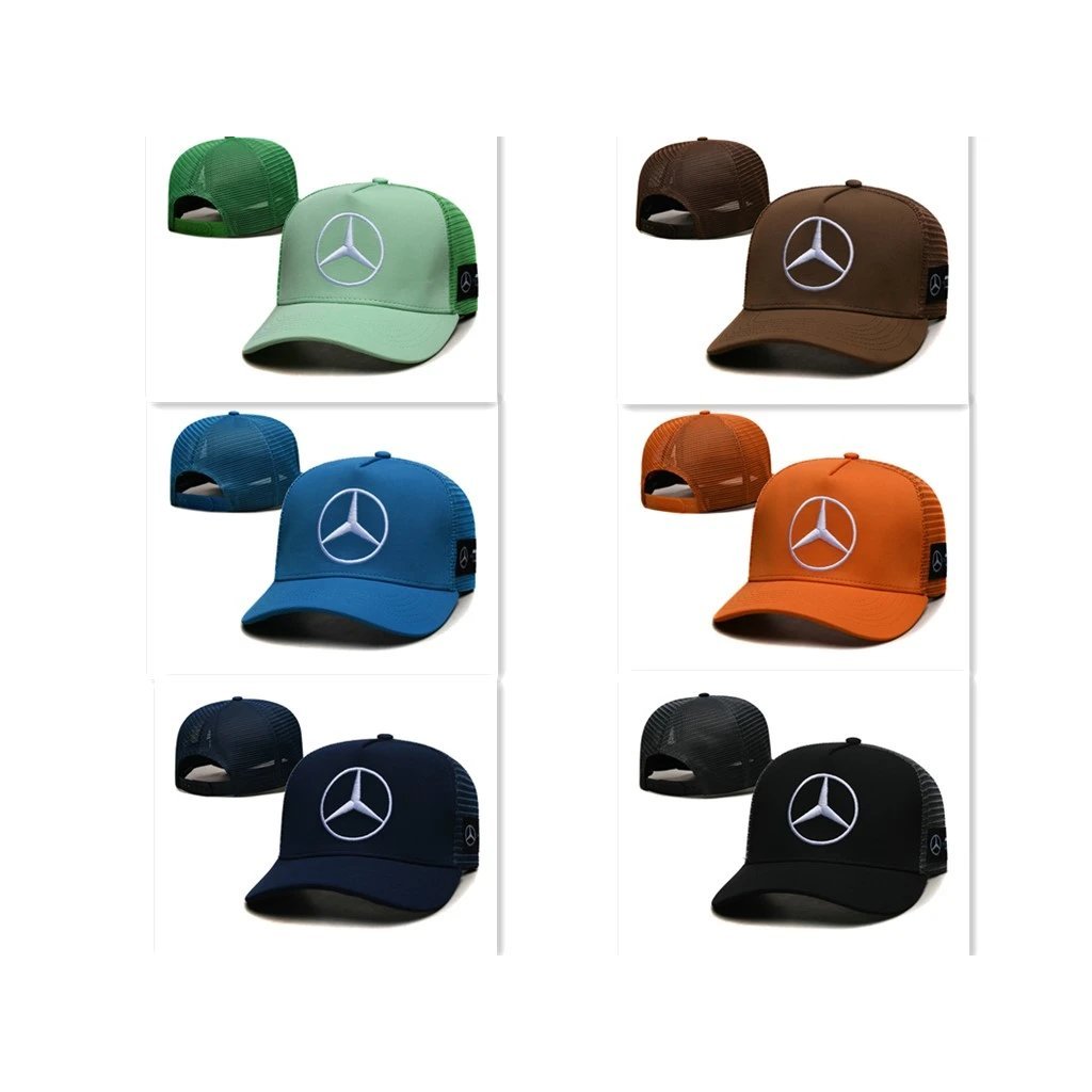 Mercedes Benz Đạt Đỉnh Nắp Xe Mercedes-Benz F1 Đua Mũ Điều Chỉnh Mũ Bóng Chày Nam Nữ Chống Nắng Tất 