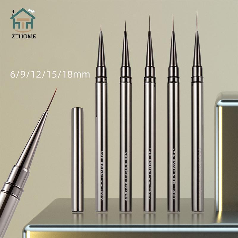 [ZTHOME] Nail Art Liner Brush Gel Nail Brush Gel Nail Brush Gel Nail Polish Painting Brush Vẽ Nail A