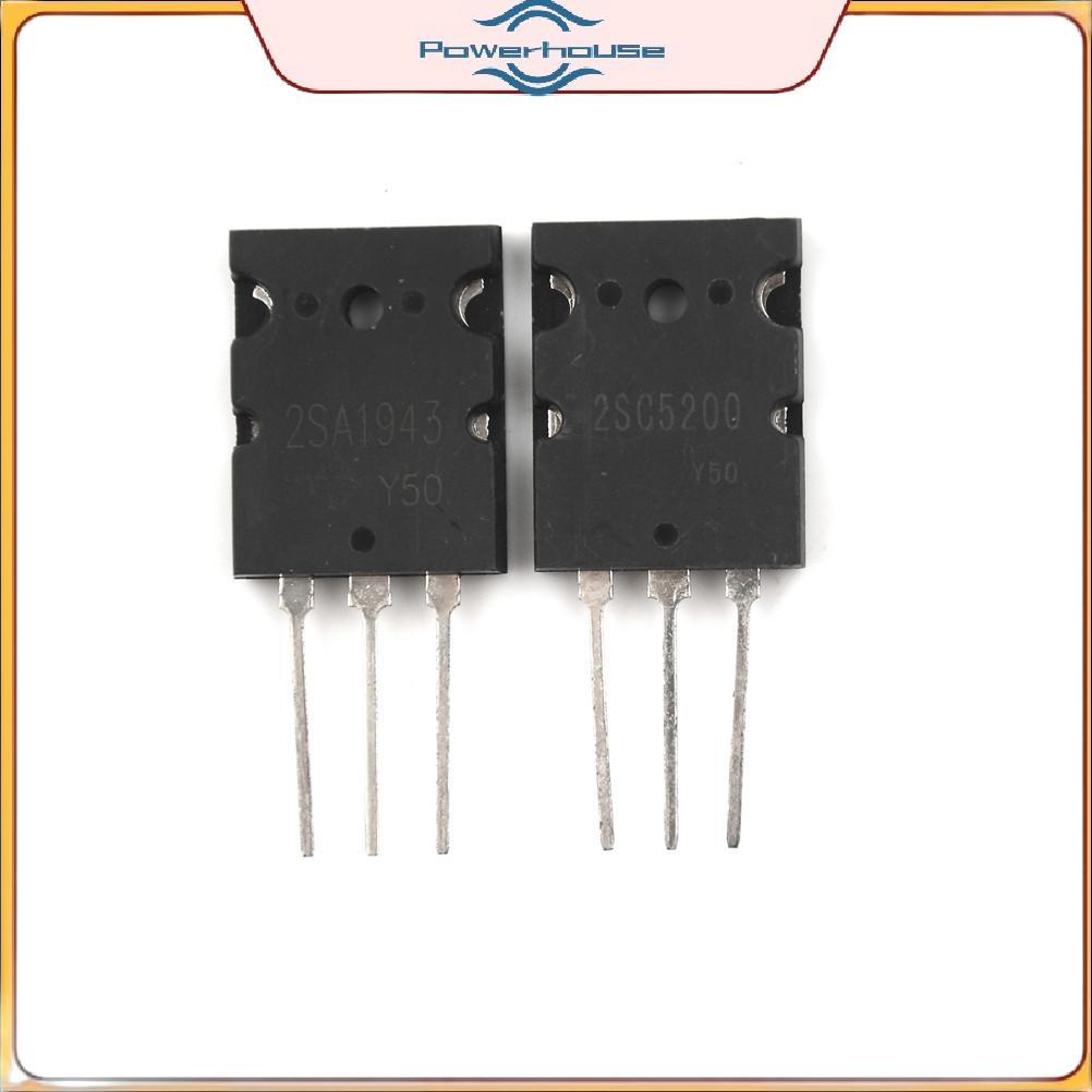ĐIỆN Mới 1 Cặp HOẶC 2 Chiếc Transistor TO-3PL 2SA1943-O 2SC5200-O 2SA1943 2SC5200 A1943 C5200.