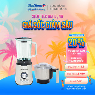 Máy xay sinh tố bluestone blb-5339 | 800w – xay đá, trái cây, hạt cứng – lưỡi dao inox – 2 cối – bảo hành 2 năm