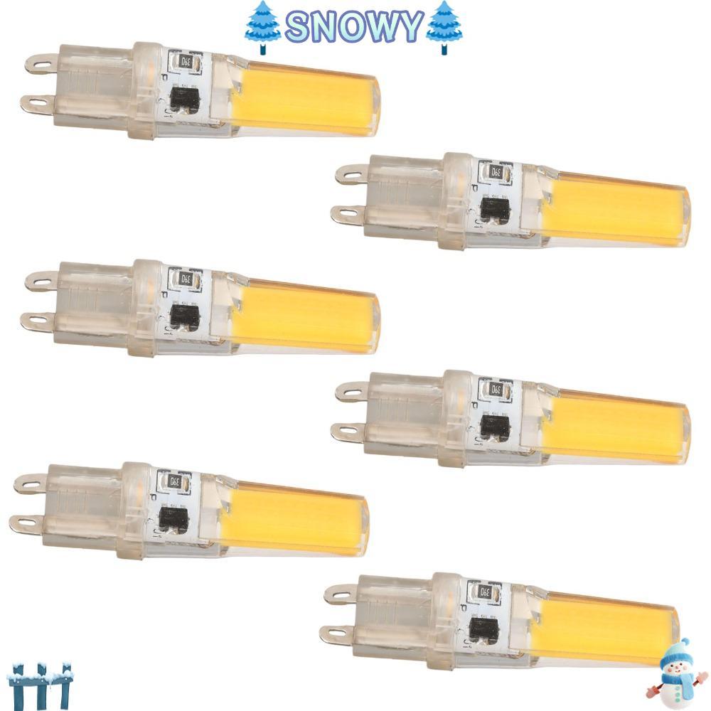 SNOWY 6 Đèn LED Bi Pin, Đèn LED 5W COB G9, Đèn LED Thay Thế Nhỏ G9 3000K 6500K 220V Đèn Trần