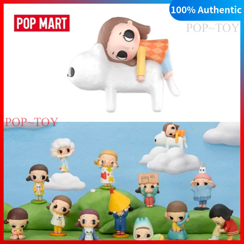 POPMART Nyota's Fluffy Life Series Cute Figure pop mart blind box figures gift đồ chơi búp bê quà tặ