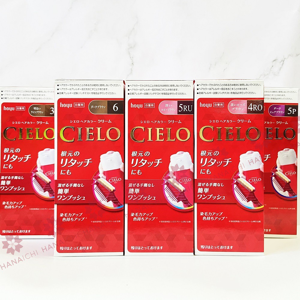 Thuốc Nhuộm Tóc Cielo Ex Cream Nhật Bản Phủ Bạc Tốt