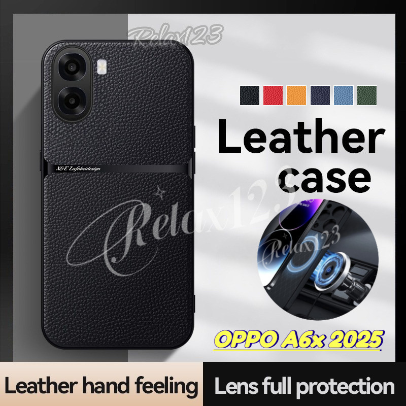 Dành Cho OPPO A6x 2025 Oppo A6X A 6 x OPPO A6Pro A6 A6i A6x OppoA6X 4G 5G Vỏ 2025 Cao Cấp Từ Tính Gi