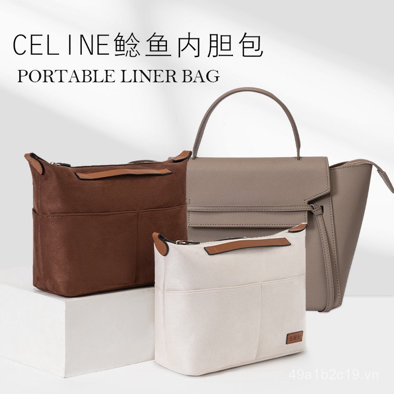 Thích hợp cho CELINE Thắt lưng Mullet Túi lót CELINE Lót Hỗ trợ riêng biệt Túi sắp xếp lưu trữ Túi b
