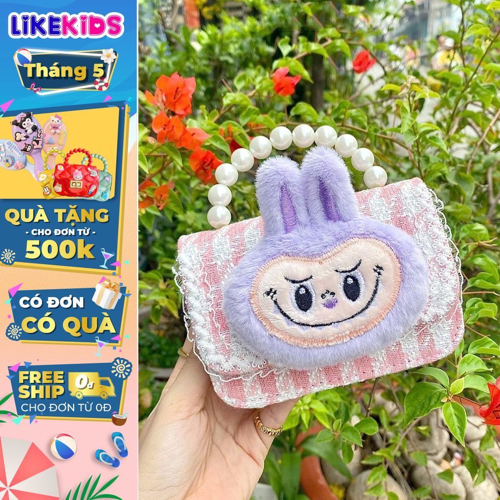 TÚI DẠ cho bé gái hoạ tiết LABUBU - LikeKids