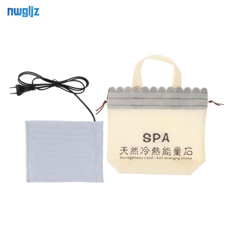 Vải di động Massage nóng Trị liệu bằng đá năng lượng Túi nóng EU Plug