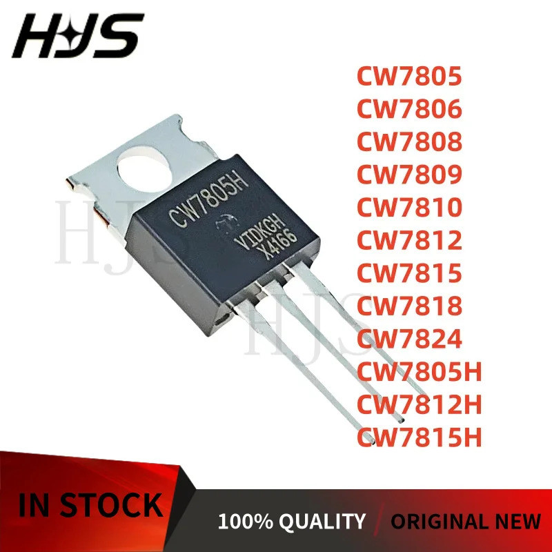 10 Chiếc CW7805 CW7806 CW7808 CW7809 CW78110 CW7812 CW7815 CW7818 CW7824 CW7805H CW7812H CW7812H CW7