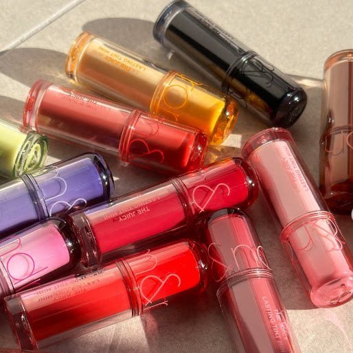 son romand gloss son romand chính hãng Sản phẩm mới romand Juice Lip Glaze 2.0 mini Son môi Gương dư