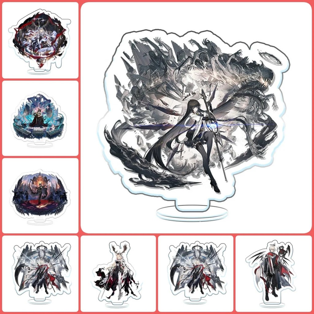 Standee Arknights Mô Hình Mica Acrylic Nhân Vật Amiya Myrtle Trang Trí Bàn Học Quà Tặng Game Anime F