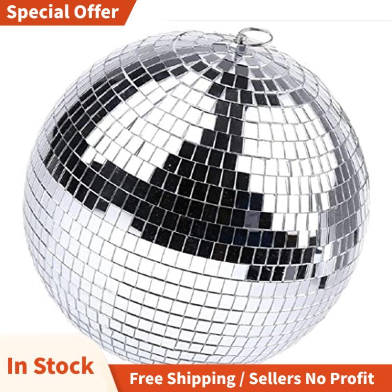 Gương bạc Disco Ball Mirror Disco Ball Treo Disco Ball Mirror Disco Ball có vòng treo cho bữa tiệc h