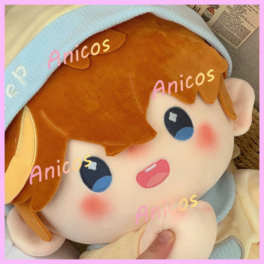 Genshin Impact 40cm Cotton Búp Bê Nhồi Bông Kaedehara Kazuha Scaramouch Tartaglia Kamisato Ayato Đồ 