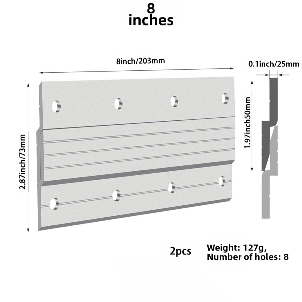Heavy Duty 2Pack For French Z Cleat Hangers 80lbs Load for Wall Mounted Items