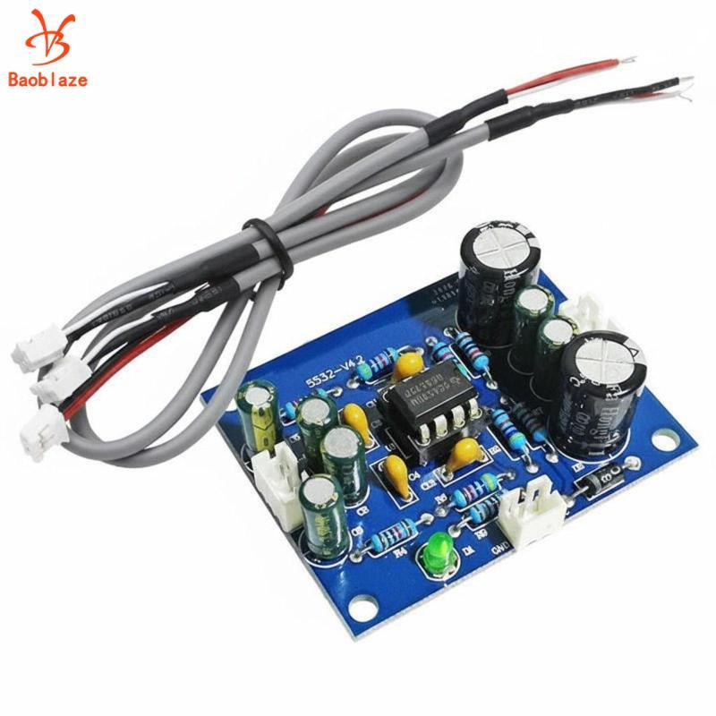 NE5532 Mô-đun Preamp Cao cấp NE5532 Bảng Preamp có thể thay thế Bảng mạch khuếch đại mạch khuếch đại