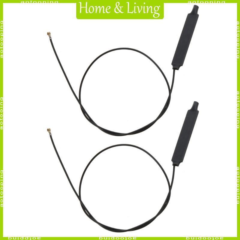 AOTO 2 Chiếc Ăng Ten Wifi Cho NGFF Cho 8260 8265 9260 9560 Thẻ Laptop MHF4 Cho M 2 Thẻ WiFi Nội Bộ U