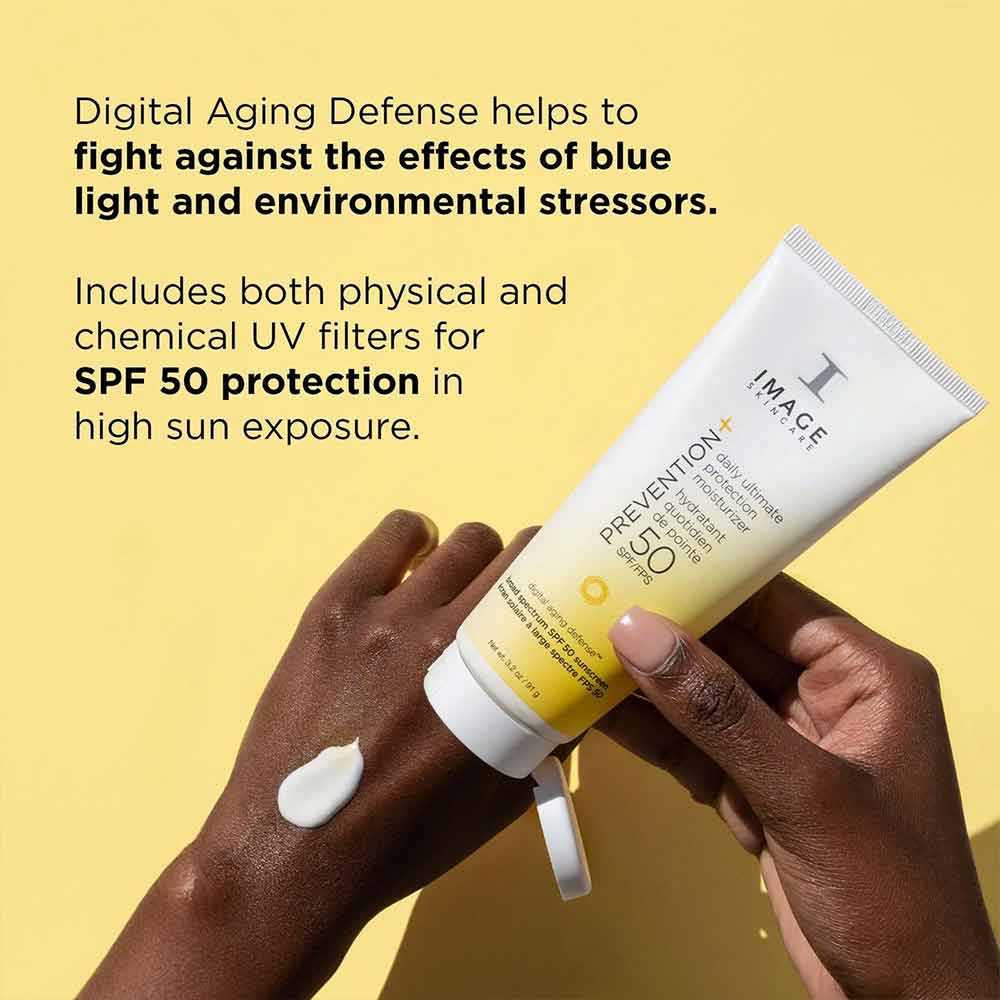 IMAGE Skincare PREVENTION+ Daily Ultimate Protection Moisturizer, SPF 50 Face