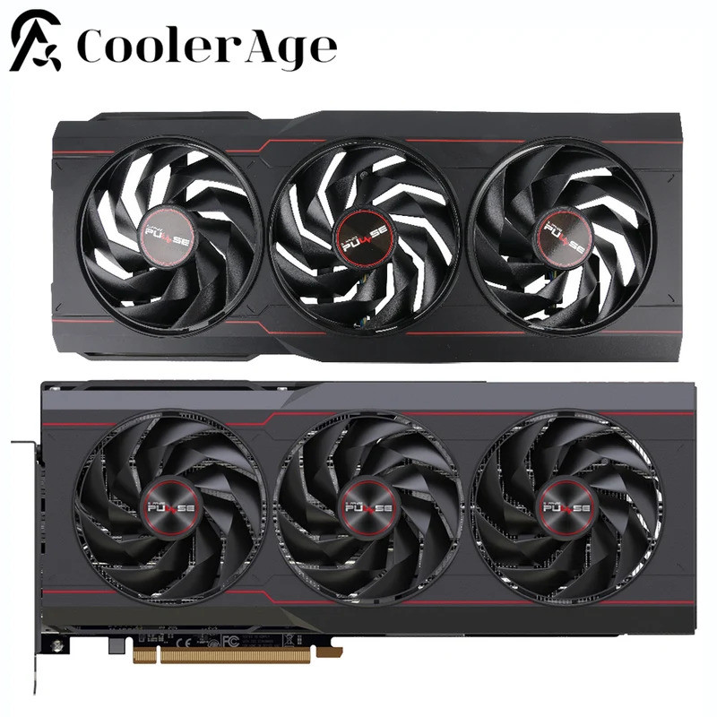 Quạt Card Video 88MM FD9015H12D Cho Sapphire PULSE AMD Radeon RX 7900XTX 7900XT Quạt Thay Thế Card Đ