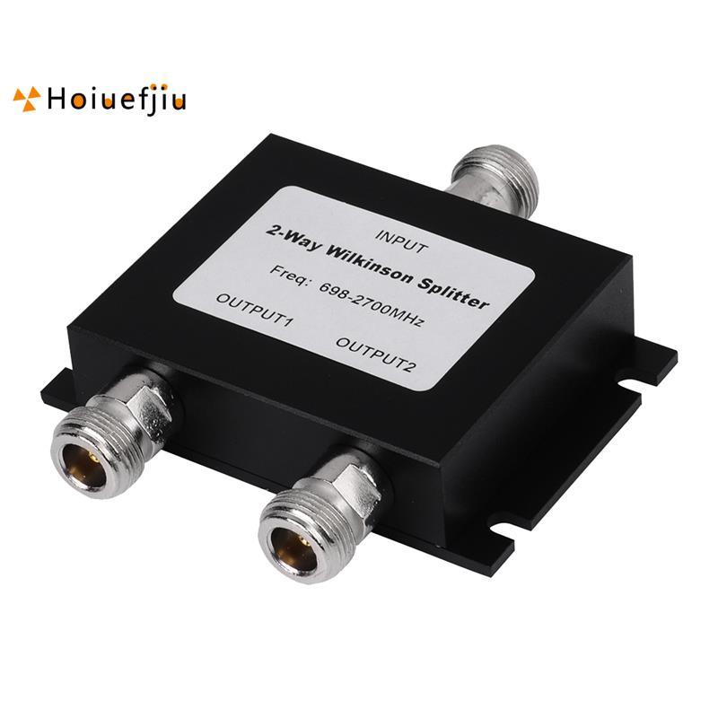 1 Bộ Chia 2 Chiều Bộ Chia Nguồn Bộ Chia Kim Loại Đen Gsm 4G Lte W-Cdma FDD Ăng Ten Lặp Lại Tín Hiệu 