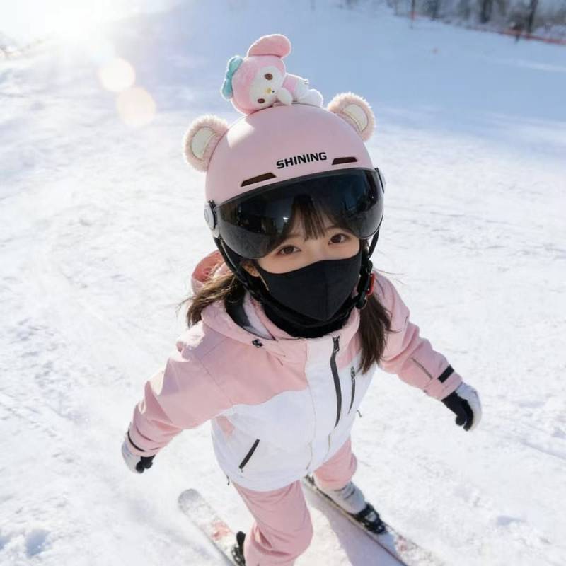 New Helmet Decoration Plush Doll Pendant Electric Car Accessories New Helmet Decoration Plush Doll P