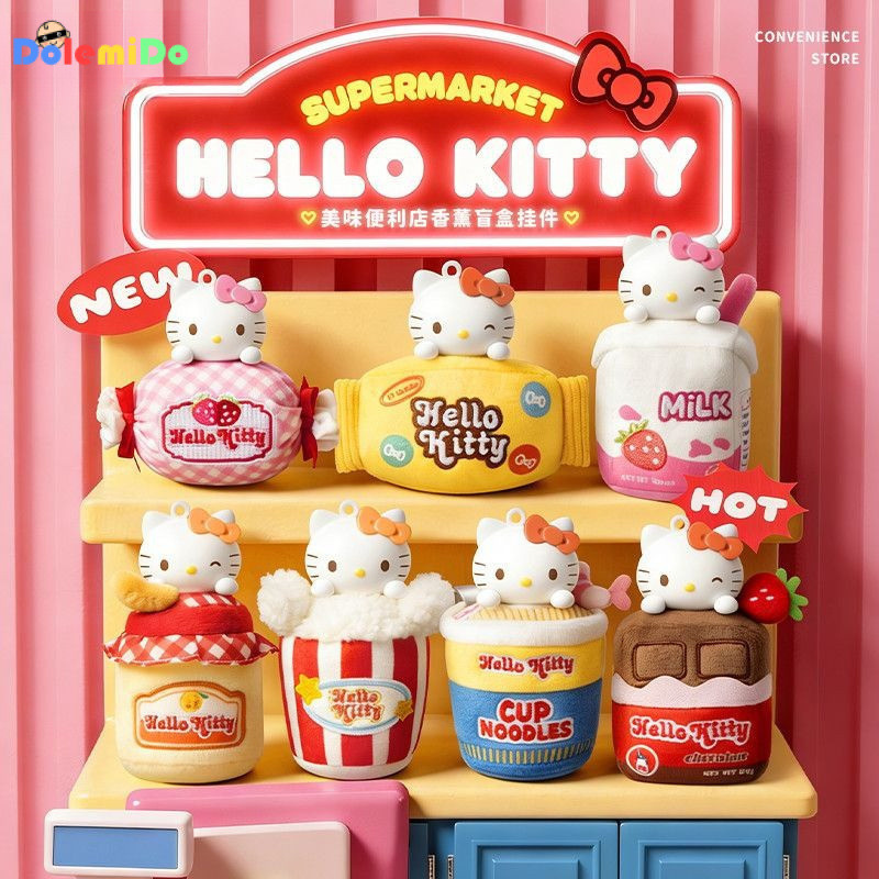 Hello Kitty Delicious Tiện Lợi Store Series Hương Liệu Quyến Rũ Vui Vẻ Dễ Thương Hello Kitty Cross-D
