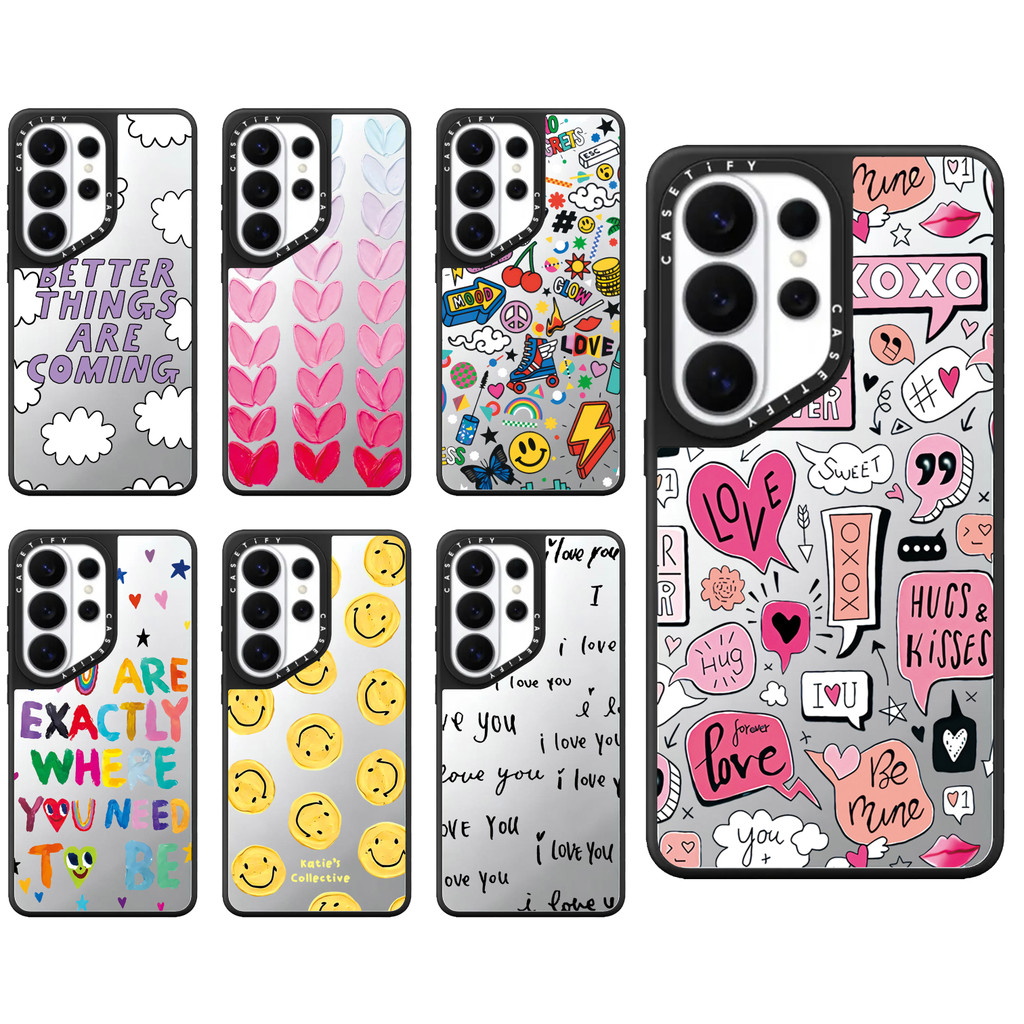 Nhãn dán trái tim Casetify Samsung ❈ ✻ ❈ ❈ ❈ ❈ ❈ Samsung Galaxy S26Ultra ❈ ❈ S25Ultra ❈ ❈ ❈ ❈ ❈ ❈ ❈ 