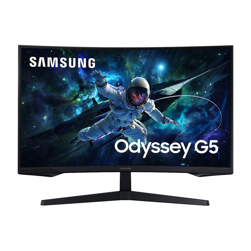 Màn hình cong Gaming Samsung Odyssey G5 G55C LS32CG552EEXXV / 32CG552 (32 inch, Cong, QHD, 165Hz, 1m