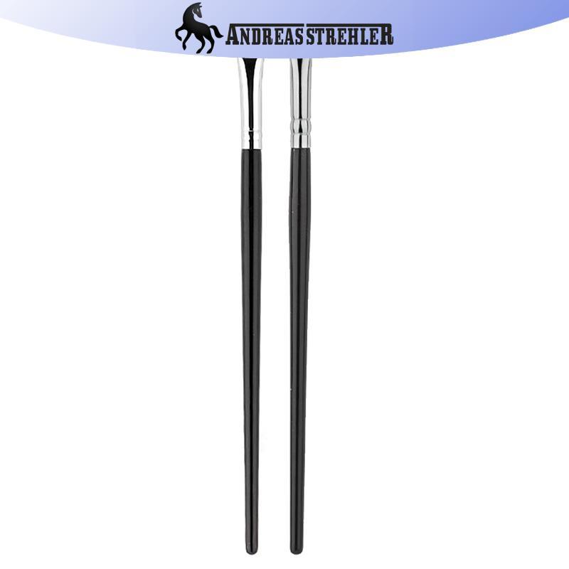 ANDREAS STREHLER Nâng cấp de Eyeliner Brush Ultra Thin Fine Angle Flat Eyebrow Brush Under Eyes Plac