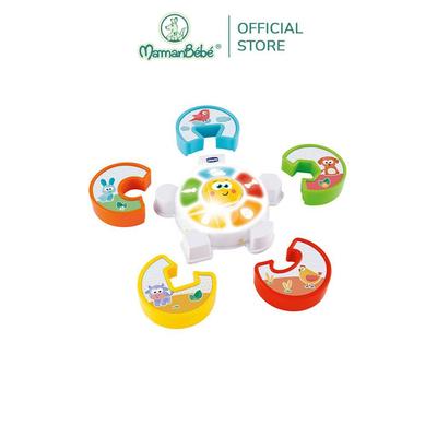 (MamanBébé chính hãng) Đồ chơi lắp ghép con vật ngộ nghĩnh Chicco