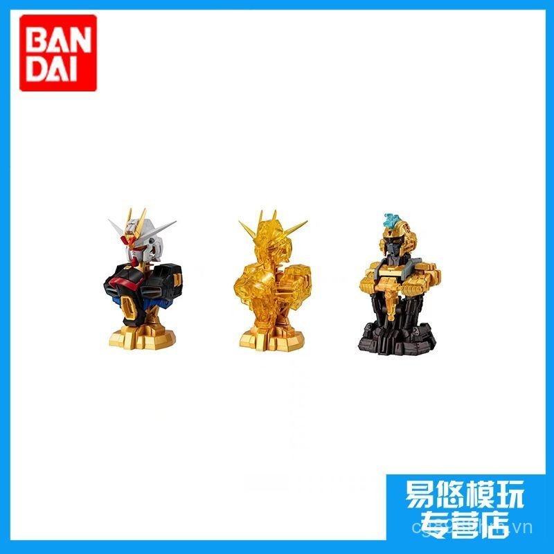 Thương hiệu mới Gashapon Gundam MS Mechanical Bust 06 Assault Freedom Gundam Type 2 H7CE