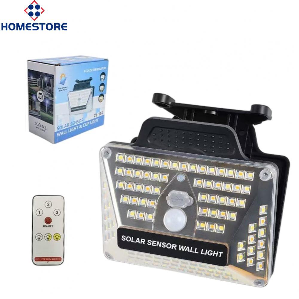 [Homestore]Brighten Your Outdoors: 1500LM Clip-On Solar Motion Lights with 300° Coverage