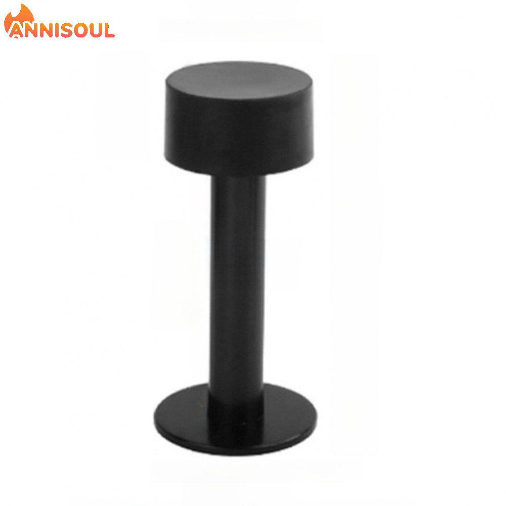 [NISO]Stainless Steel Door Stopper with Stable Base Design and Impact Resistant Rubber