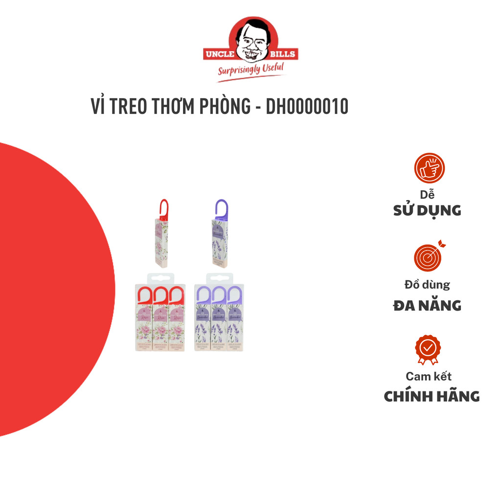 Vỉ Treo Thơm Phòng 3 Cái Uncle Bills – DH0000010
