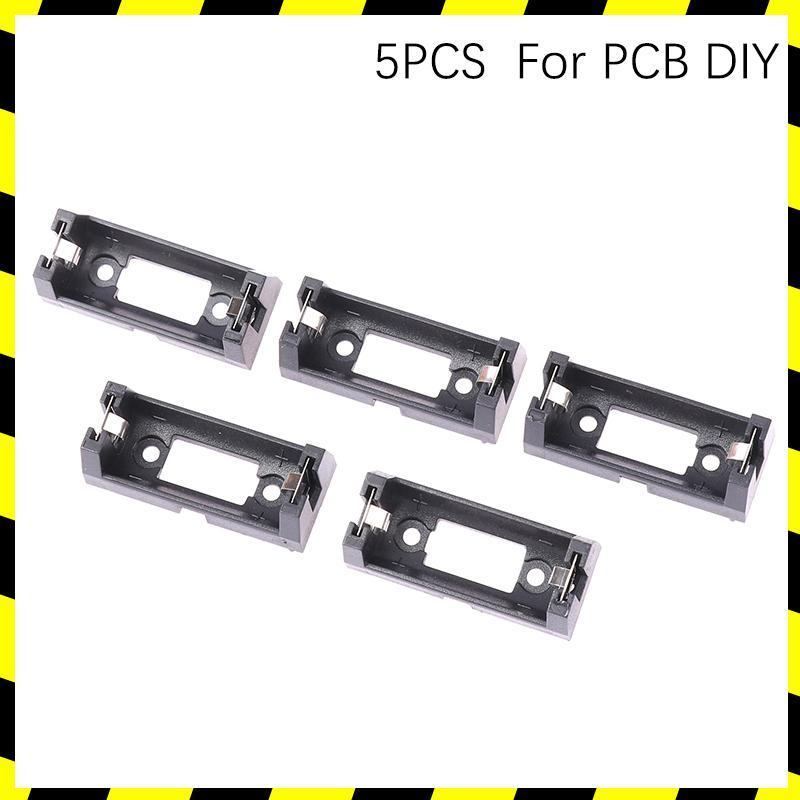 (COD) 5 Chiếc Cắm CR123A Pin 16340 Hộp Pin LIR123A Hộp Bảo Quản Pin CR123A Vỏ Pin Cho PCB DIY MỚI
