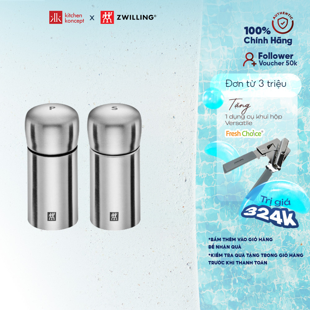 Bộ Xay Muối Và Tiêu Zwilling Spices