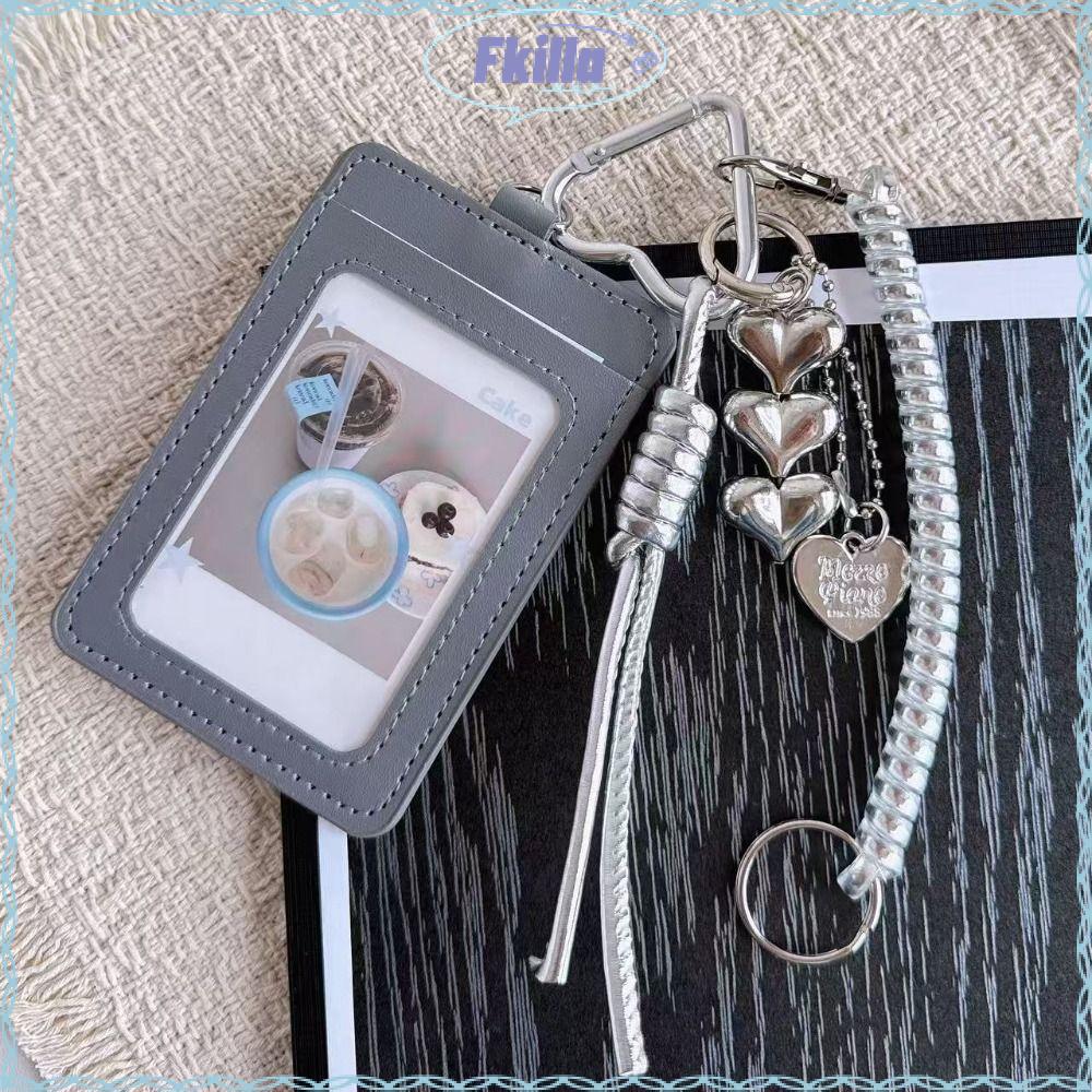 Hộp đựng thẻ FKILLA, Bao da PU Y2k Kpop Idol Photocard, Túi đựng thẻ ảnh INS Idol