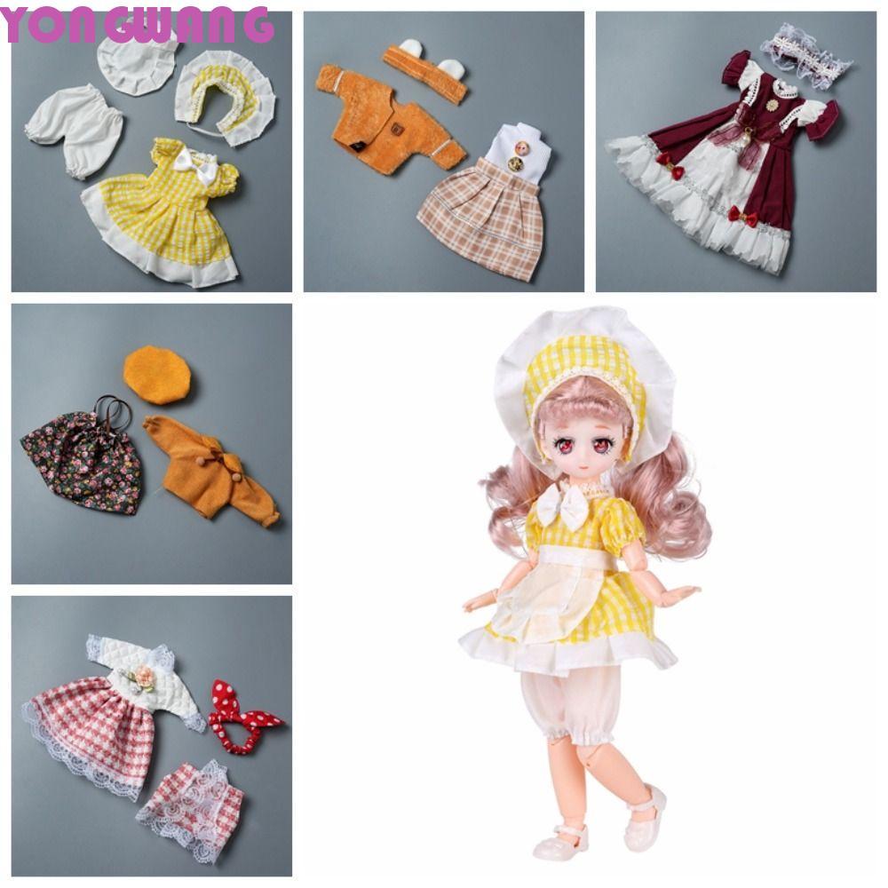 YONGWANG66HR 1 / 6 Quần áo búp bê BJD, Váy treo công chúa búp bê 30cm tinh tế, Phụ kiện búp bê Đáng 
