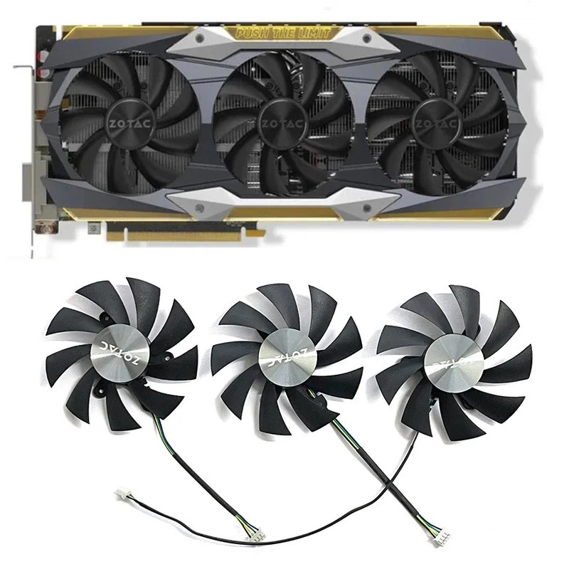 Dành Cho Zotac GTX1080Ti AMP Extreme GTX 1080 Ti Core Graphics Cooler 85mm GA92S2U GTX 1080Ti GPU FA