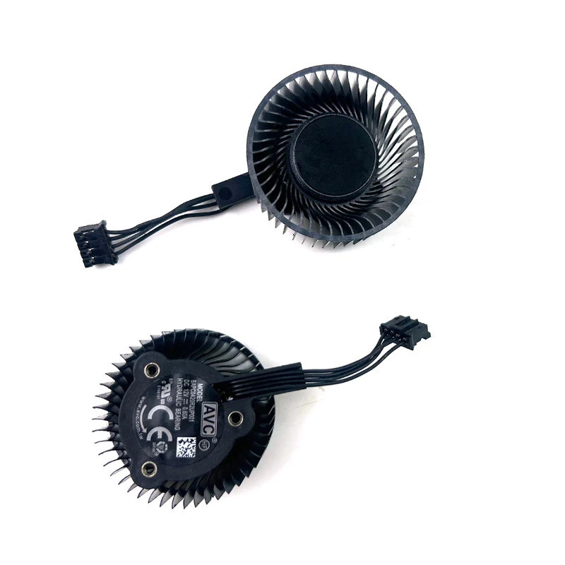 MỚI Làm Mát Fa 36mm 4pin BAPB0420B2UP001 Cho Nvidia RTX A2000 PNY NVIDIA Quadro A2000 Card Đồ Họa Qu