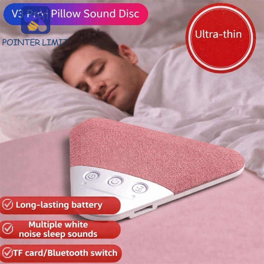 Loa Bluetooth Không Dây POINTER LIMIT, Hẹn Giờ 3 Cấp Bluetooth 5.4 Dưới Gối Loa Ngủ, Mini Thiết Kế S