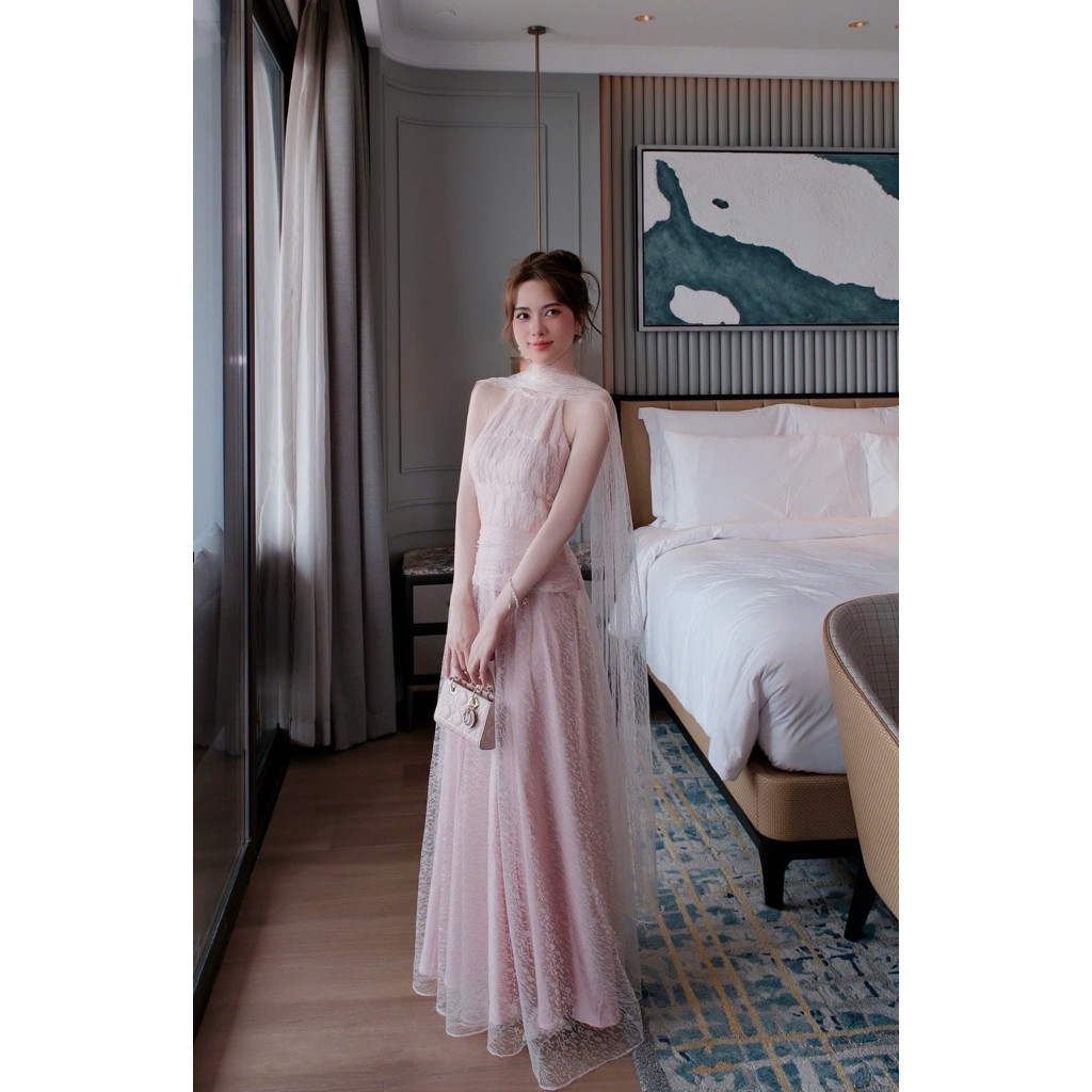 [Em Xinh] Đầm LYN 𝑳𝒖𝒏𝒂𝑪𝒍𝒂𝒔𝒔𝒚 Đầm Thiết Kế Em Xinh EX9598F