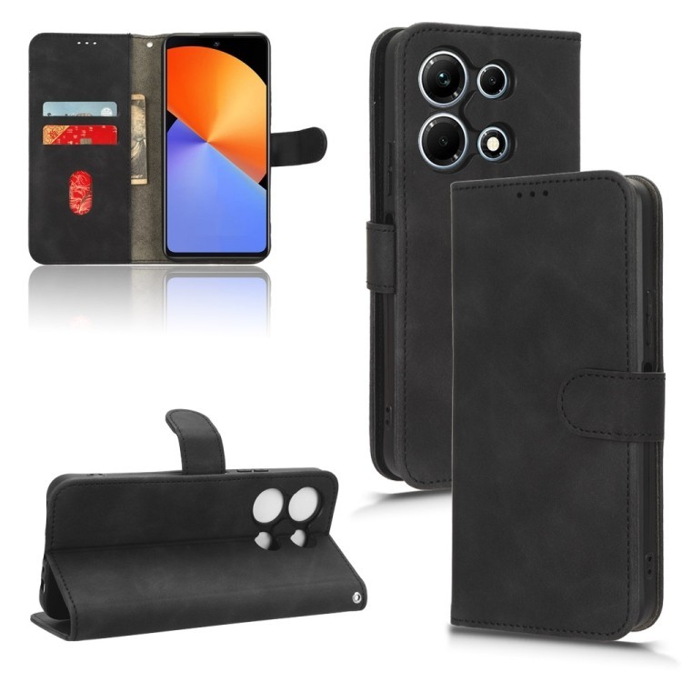 Để giao hàng Skin Feel Flip Leather Phone Case cho Infinix Note Edge 5G / Infinix Note 30 / Infinix 