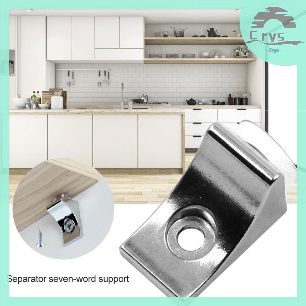 10 chiếc Kệ kính góc phải Giá đỡ kẹp cố định cốc hút (B)